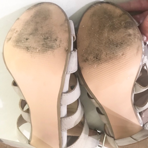 Steve Madden Caliie Heeled Sandal Gray - Picture 6 of 6